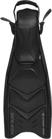 img 1 attached to Enhance Your Underwater Adventures with the Deep See Aqua Glide Fin Adjustable