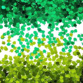 img 4 attached to Leinuosen Patricks Shamrock Confetti Available