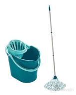 img 1 attached to 🧹 Grey O-Cedar EasyWring RinseClean Microfiber Spin Mop & Bucket Floor Cleaning System review by Joe Campbell