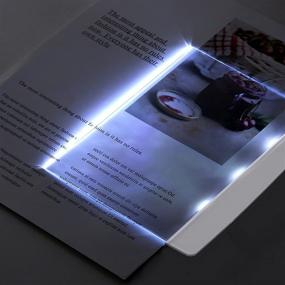 img 1 attached to 📖 Portable Black LED Book Light: 2PCS Reading Lamp for Bed, Car - Eye Care, Family Study, Night Light