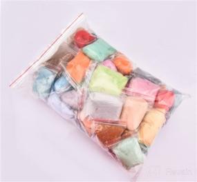 img 7 attached to 🧶 MOMODA 50 Colors Fibre Wool Yarn Roving: The Ultimate Choice for Needle Felting, Hand Spinning, and DIY Craft Projects