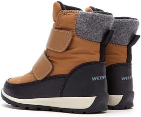 img 1 attached to Weestep Girls Boys Winter Cold Weather Snow Boot with Water Resistance (Toddler/Little Kid)