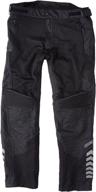 enhanced seo: joe rocket 1518-3016 phoenix ion men's mesh motorcycle pants in black, xx-large short logo