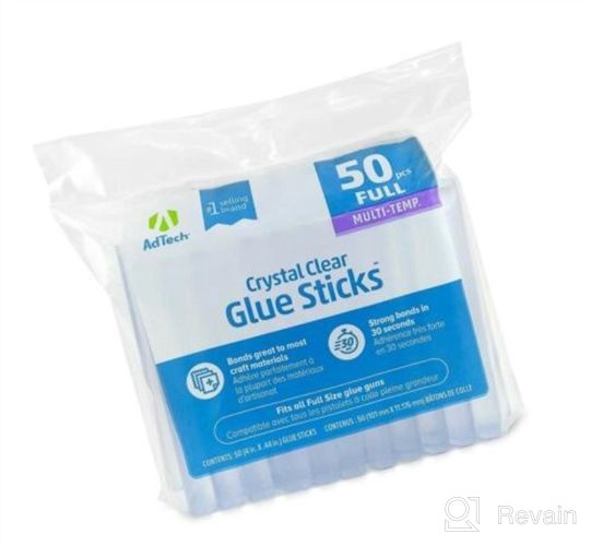 img 1 attached to 🔥 10 inch Hot Sticks Full-Size Multi-Temp All-Purpose Glue Sticks - 5lb Box, 7/16 X 10, 5 Pound review by Carol Miller