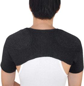 img 4 attached to 🤗 ITODA Double Shoulder Brace: Ultimate Warm Support for Rotator Cuff Pain Relief