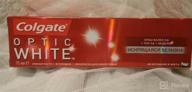img 1 attached to 🦷 Colgate Optic White Advanced Teeth Whitening Toothpaste (3 Pack), Icy Fresh - 3.2 Ounce, 2% Hydrogen Peroxide review by Wendy Rodriguez