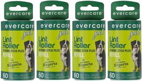 img 2 attached to 🐾 Evercare Extra Sticky Pet Lint Roller Refill - 240 Sheets (4 Packs)