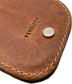 img 1 attached to 🌰 Hazelnut Antique Vlumoon: Handmade Leather Elegance