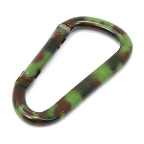 img 3 attached to Aluminum Carabiner Camouflage Working Outdoors