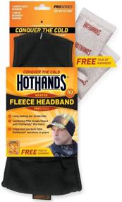 img 1 attached to 🔥 Warmth on Demand: HotHands Heated Fleece Headband Keeps You Cozy