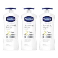 🧴 vaseline intensive care advanced repair lotion - heal dry skin fast! 20.3oz 3 count logo