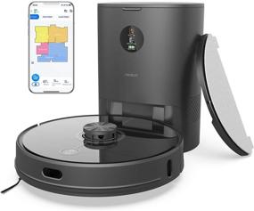 img 4 attached to 🤖 Neabot N2 Robot Vacuum: Self-Emptying, Wi-Fi Connected with Alexa, Lidar Navigation, Sweep, Mop, Vacuum Cleaner for Carpet & Hard Floors