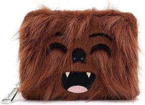 img 4 attached to 👜 Star Wars Chewbacca Ziparound Wallet by Loungefly
