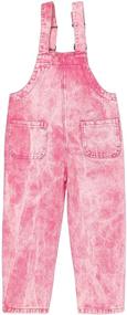 img 2 attached to 👗 Embroidered Jumpsuits for Girls' Clothing - Peacolate, Ages 6-16 Years (Sizes 9-10 Years)