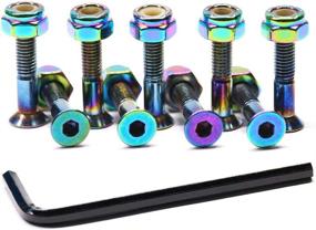 img 1 attached to 🛹 High-Quality Skateboard Hardware Mounting Fasteners for Longboards: Ensuring a Secure and Smooth Ride
