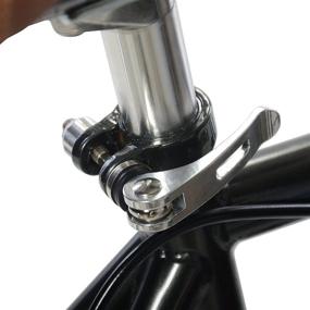 img 1 attached to Effortlessly Secure Your Seat with the 🪜 M-Wave Ventura Alloy Seat Post Quick Release Pin