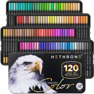 🎨 hethrone 120 dual brush pen markers - adult coloring book markers for optimal coloring experience logo