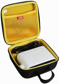 img 4 attached to Hard Travel Case for ELEPHAS Portable Projector Mini Projector by Hermitshell