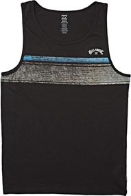 img 1 attached to 👕 Стильная футболка без рукавов Billabong Men's Spinner в синем цвете: обязательная вещь в гардеробе мужской одежды.