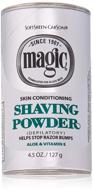 🪒 magic platinum shaving powder 4.5oz - skin conditioner (6 pack) logo