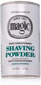 img 2 attached to 🪒 Magic Platinum Shaving Powder 4.5oz - Skin Conditioner (6 Pack)