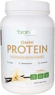 brain vanilla protein powder gluten logo