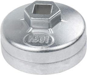 img 4 attached to Rannb Oil Filter Cap Wrench 65mm Inner Diameter High-Grade Aluminum Alloy with 14 Flutes