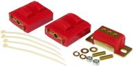 🔴 red urethane motor and transmission mount kit by prothane 7-1903 logo