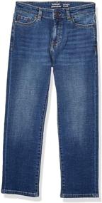 img 4 attached to 👖 Boys' Clothing and Jeans: Amazon Essentials Straight Fit Jeans for Boys
