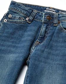 img 1 attached to 👖 Boys' Clothing and Jeans: Amazon Essentials Straight Fit Jeans for Boys