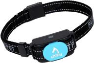 🐶 patpet rechargeable dog bark collar - safe shock-free anti stop barking device for small to large dogs, smart chip adjustable training collar - no pain, anti-bark (blue) logo