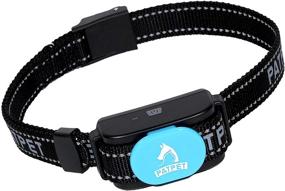 img 4 attached to 🐶 PATPET Rechargeable Dog Bark Collar - Safe Shock-Free Anti Stop Barking Device for Small to Large Dogs, Smart Chip Adjustable Training Collar - No Pain, Anti-Bark (Blue)