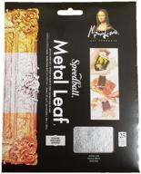 💎 mona lisa genuine sterling silver metal leaf sheets - pack of 25, 3.4 x 3.4 inches (0010200) logo