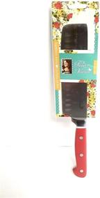 img 3 attached to 🔪 Pioneer Woman Signature Knife in Teal (Red) - Enhance Your Kitchen Experience!