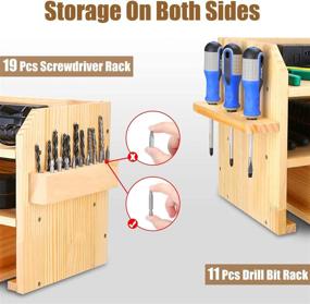 img 2 attached to Screwdriver Organizer and Charging Station for Efficient Storage