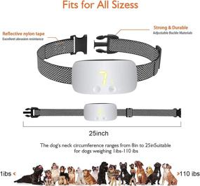 img 1 attached to 🎃 TUiREL Halloween Pumpkin Gift Dog Bark Collar - Automatic Shock Modes Training Collar with LED Indicator and Intelligent Bark Control - Easy to Use Dog Shock Collar for Effective Results