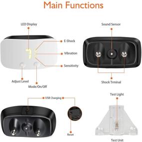 img 2 attached to 🎃 TUiREL Halloween Pumpkin Gift Dog Bark Collar - Automatic Shock Modes Training Collar with LED Indicator and Intelligent Bark Control - Easy to Use Dog Shock Collar for Effective Results