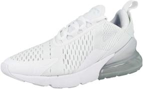 img 1 attached to Nike Kids White Metallic Silver