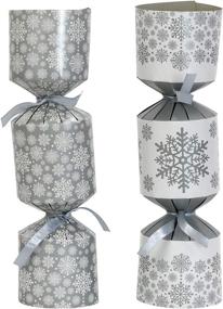 img 2 attached to 🎄 Iconikal DIY Christmas Party Favor Kit, 12-Pack with Silver Snowflakes - Create Your Own