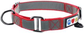 img 4 attached to Enhance Your Dog's Training and Safety with the Pawtitas Martingale Reflective Puppy Collar