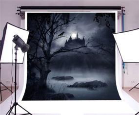 img 2 attached to Laeacco Halloween Photography Background Moonlight