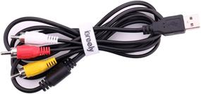 img 2 attached to 1.5m USB Male to 3 RCA Male Splitter Cable - iGreely Audio Video AV Composite Adapter for TV/Mac/PC