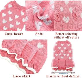 img 2 attached to Платье CHBORLESS Dog Sweater Puppy Dress Dogs