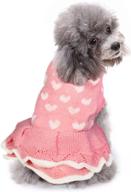 платье chborless dog sweater puppy dress dogs логотип