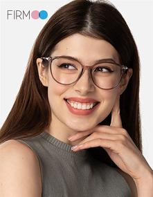 img 2 attached to 👓 Firmoo Blue Light Blocking Glasses: Anti-Glare, Anti-Reflective Coatings, Lightweight TR90 Frames for Women/Men