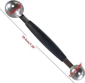 img 3 attached to Double Sided Fruit Baller Stainless Cutter Kitchen & Dining