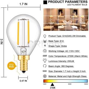 img 2 attached to 💡 CRLight Candelabra Equivalent Dimmable Chandelier: Exceptional Lighting with Dimming Capability