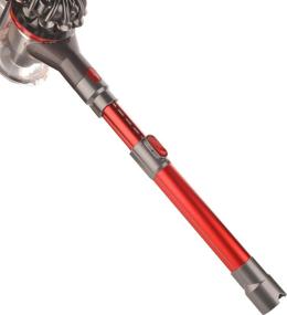 img 1 attached to 🧹 Dyson V7 V8 V10 V11 Quick Release Extension Wand: Garbage Fighter Vacuum Wand Replacement with Adjustable Length 18 to 28 Inches