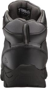 img 2 attached to 👟 Boys' Black Medium Hiking Shoes by Deer Stags