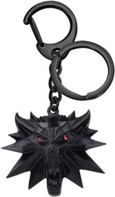 img 4 attached to 🐺 SEIRAA Wolf Keychain - Ideal Gifts for Wolf Fans: Wolf Head Medallion Pendant